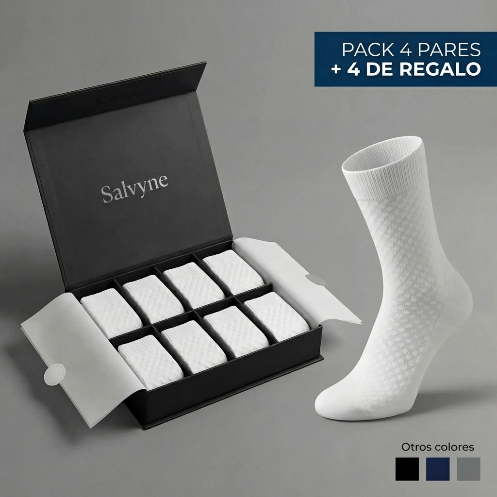 CALCETINES SALVYNE DE MEDIA CAÑA EN FIBRA DE BAMBÚ PREMIUM