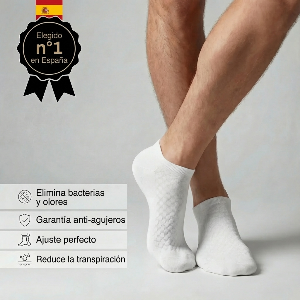 CALCETINES CORTOS SALVYNE EN FIBRA DE BAMBÚ PREMIUM