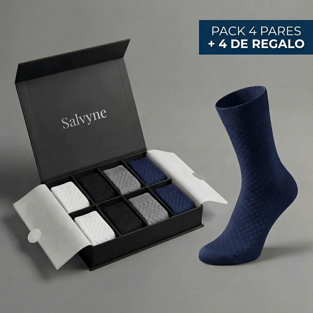 CALCETINES SALVYNE DE MEDIA CAÑA EN FIBRA DE BAMBÚ PREMIUM