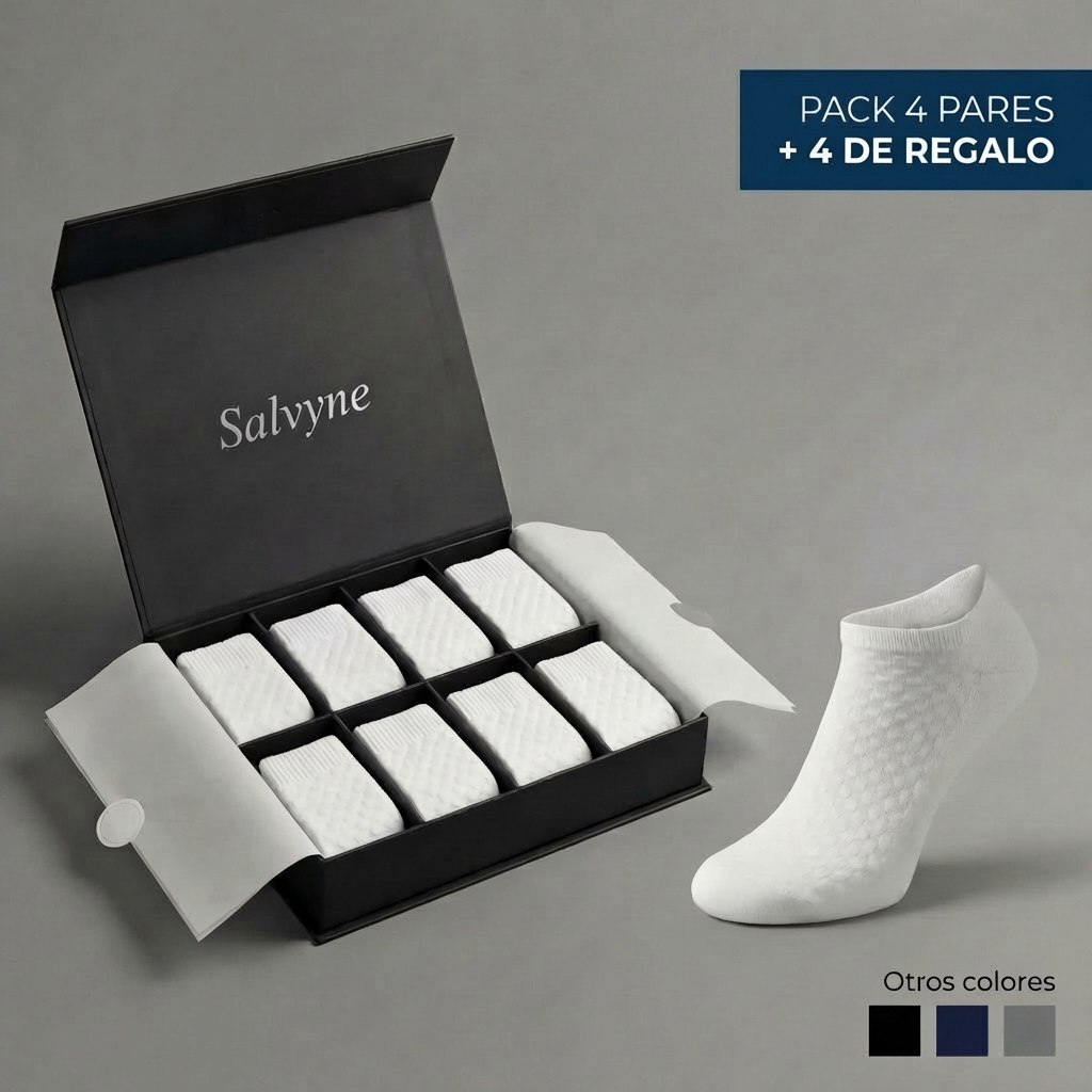CALCETINES CORTOS SALVYNE EN FIBRA DE BAMBÚ PREMIUM